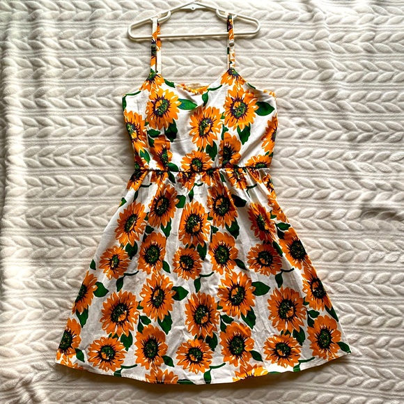 SHEIN Dresses & Skirts - Summer sunflower mini dress (BOGO)